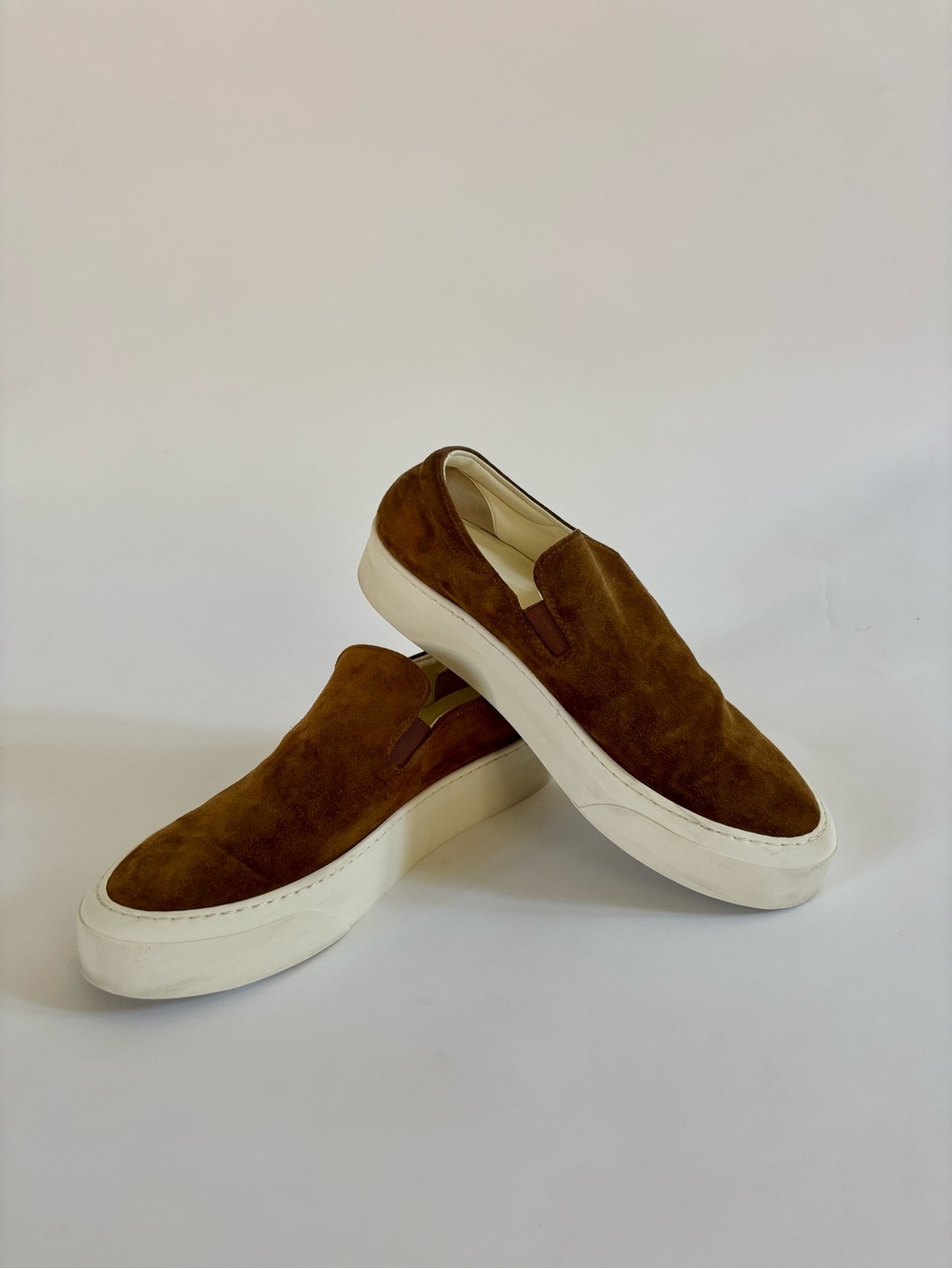 The Row Suede Slip-On Sneakers EU 37